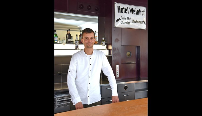 «Alles, was Freude macht und gut schmeckt.» Das will der neue Pächter Felix Blauert im «Wyhof» anbieten. (Foto Daniel Zumbühl)