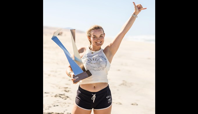 In Brasilien kürte sich Andrea Zust zur Weltmeisterin in der Disziplin Hydrofoil Big Air.  (Foto Svetlana Romantsova)